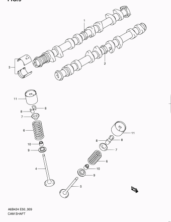 Kizashi A6B424 A6B424 (E50)