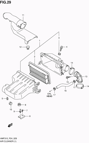 Alto - A-Star/Celerio/800/Fronte/Cultus AMF310 AMF310-2 (E10)
