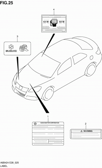 Kizashi A6B424 A6B424 (E28)