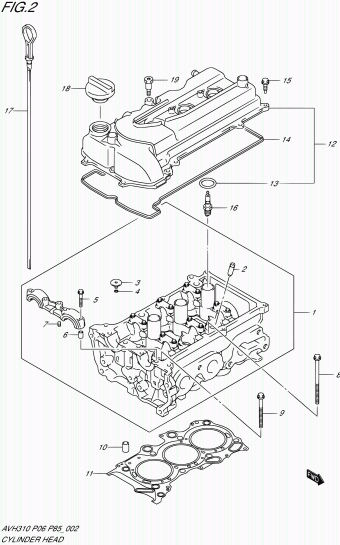 Alto - A-Star/Celerio/800/Fronte/Cultus AVH310 AVH310 (P06)