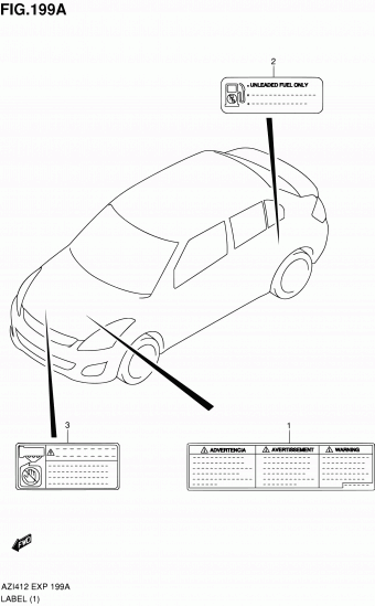 Swift AZI412 AZI412-3 (E10,E96)