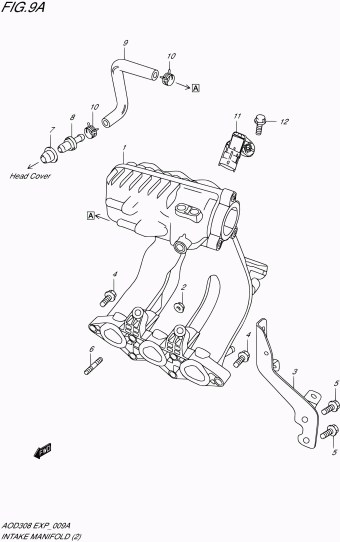 Alto - A-Star/Celerio/800/Fronte/Cultus AOD308 AOD308-2 EXP (E32)