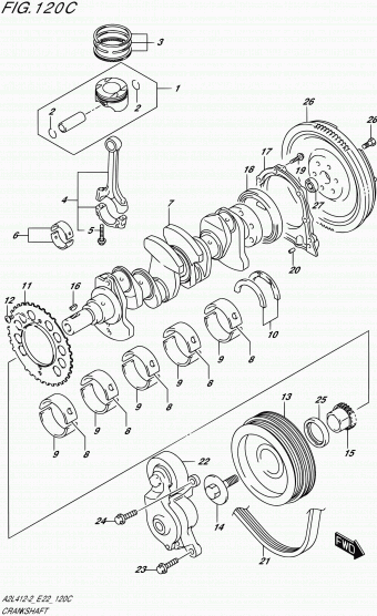 Swift A2L412 A2L412-2 (E02,E22)