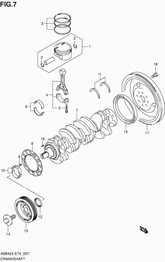 Kizashi A6B424 A6B424 (E74)