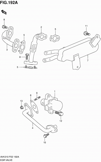 Alto - A-Star/Celerio/800/Fronte/Cultus AVK310 AVK310 (P02,P22)