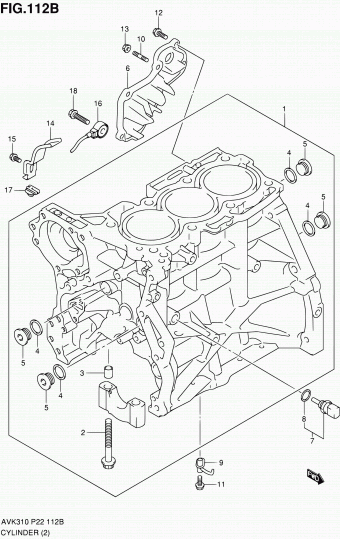 Alto - A-Star/Celerio/800/Fronte/Cultus AVK310 AVK310 (P02,P22)