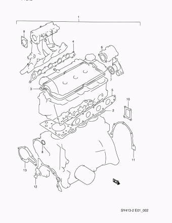 Baleno/Esteem SY416 SY416-2