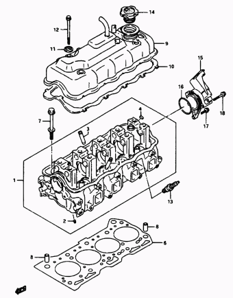 Vitara/Sidekick SE416 SE416 (E03,E33:MY 1991)