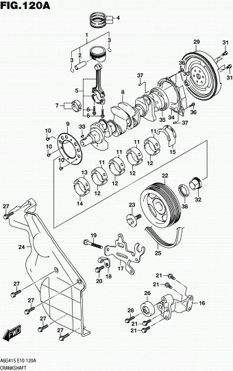 Jimny A6G415 A6G415 (E10,E85,E96)