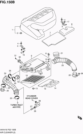 SX4/S-Cross AKK414 AKK414 (E02,E22)