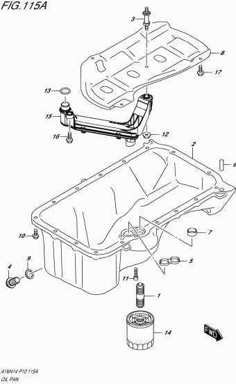 Baleno/Esteem A1M414 A1M414 (E48,E85,E96)