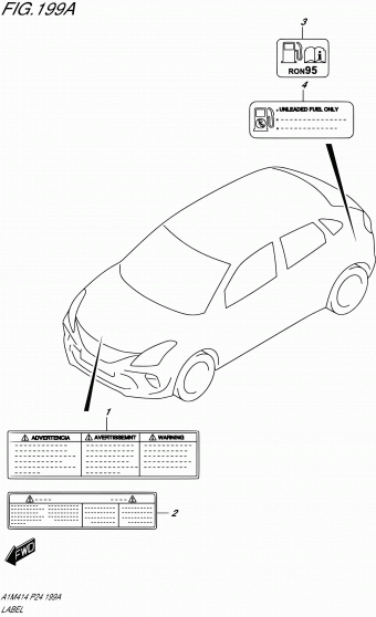 Baleno/Esteem A1M310 A1M310 (E06,E24,E32,E43)
