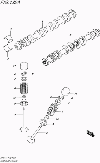 Baleno/Esteem A1M414 A1M414 (E48,E85,E96)
