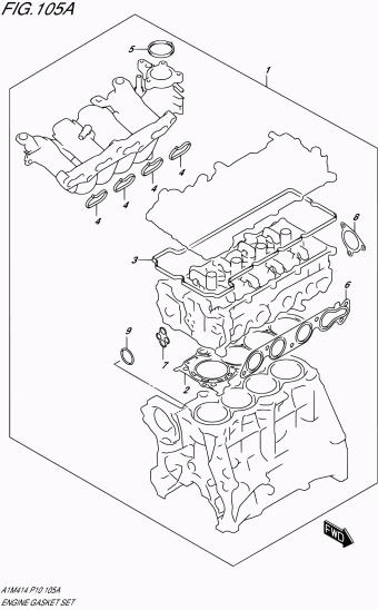 Baleno/Esteem A1M414 A1M414 (E48,E85,E96)