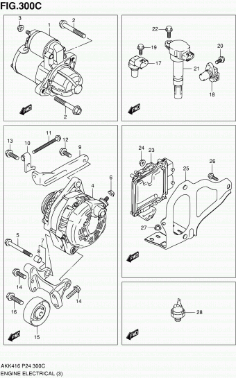 SX4/S-Cross AKK416 AKK416 (E05,E06,E24,E90)