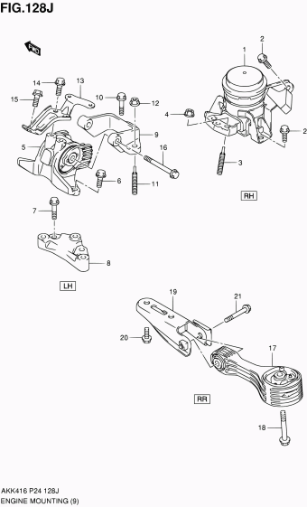 SX4/S-Cross AKK416 AKK416 (E05,E06,E24,E90)