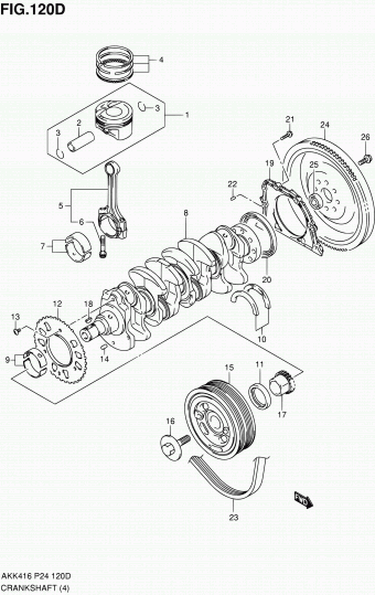 SX4/S-Cross AKK416 AKK416 (E05,E06,E24,E90)