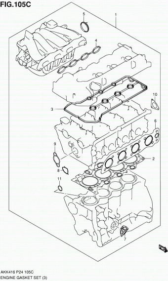 SX4/S-Cross AKK416 AKK416 (E05,E06,E24,E90)