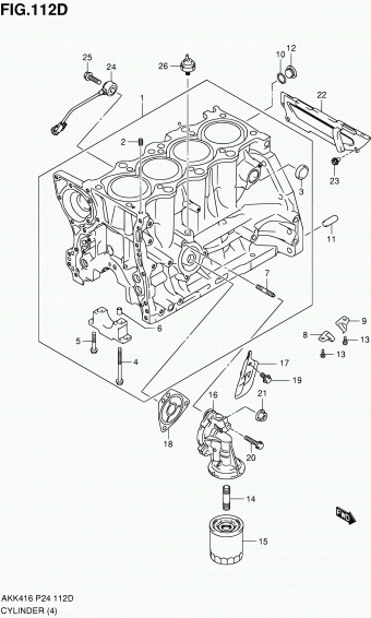SX4/S-Cross AKK416 AKK416 (E05,E06,E24,E90)