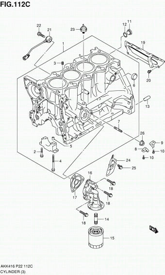 SX4/S-Cross AKK416 AKK416 (E02,E22)