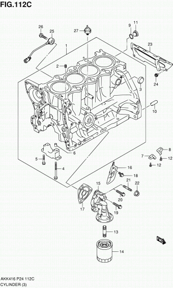 SX4/S-Cross AKK416 AKK416 (E05,E06,E24,E90)