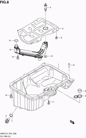 Alto - A-Star/Celerio/800/Fronte/Cultus AMF310 AMF310-2 (E43)