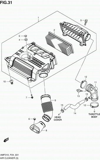 Alto - A-Star/Celerio/800/Fronte/Cultus AMF310 AMF310-2 (E10)