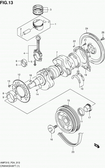 Alto - A-Star/Celerio/800/Fronte/Cultus AMF310 AMF310-2 (E10)