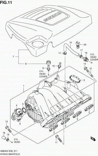 Kizashi A6B424 A6B424 (E28)