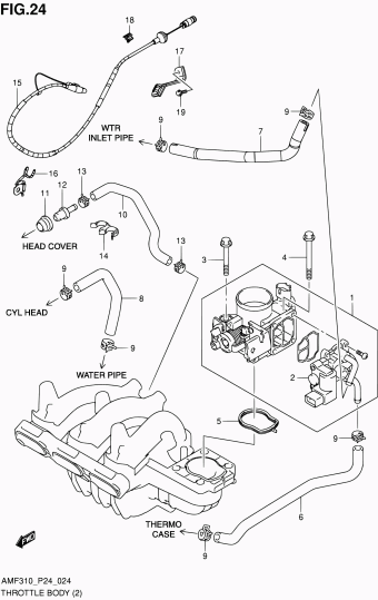 Alto - A-Star/Celerio/800/Fronte/Cultus AMF310 AMF310-2 (E10)