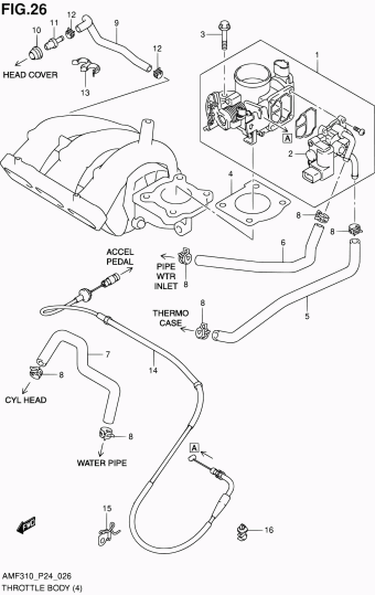 Alto - A-Star/Celerio/800/Fronte/Cultus AMF310 AMF310-2 (E10)