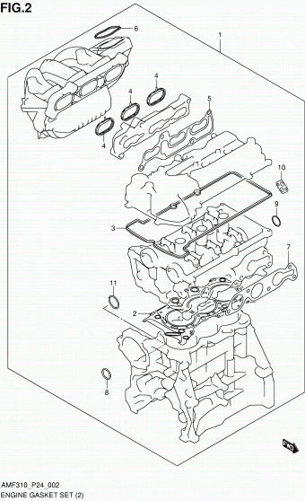 Alto - A-Star/Celerio/800/Fronte/Cultus AMF310 AMF310-2 (E10)