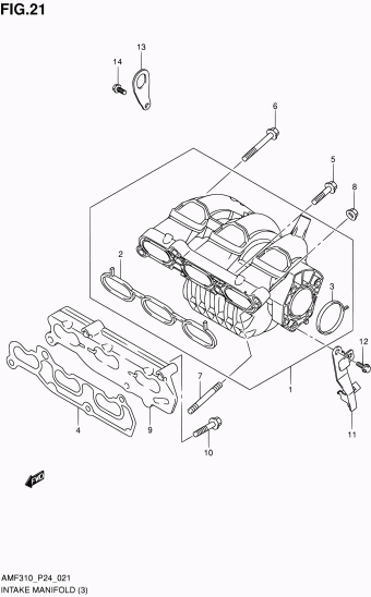 Alto - A-Star/Celerio/800/Fronte/Cultus AMF310 AMF310-2 (E10)