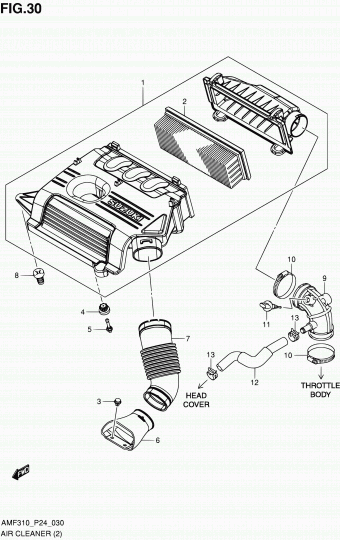 Alto - A-Star/Celerio/800/Fronte/Cultus AMF310 AMF310-2 (E10)