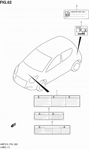 Alto - A-Star/Celerio/800/Fronte/Cultus AMF310 AMF310-2 (E10)