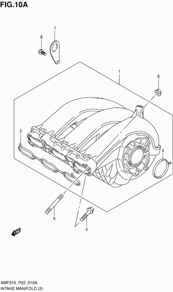 Alto - A-Star/Celerio/800/Fronte/Cultus AMF310 AMF310-3 (E02,E22)