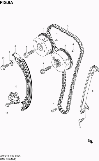Alto - A-Star/Celerio/800/Fronte/Cultus AMF310 AMF310-3 (E02,E22)