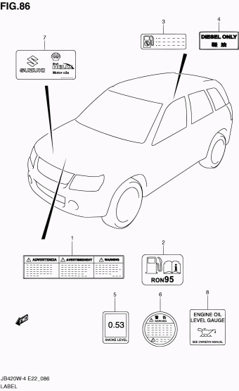 Grand Vitara JB424 JB424W-7