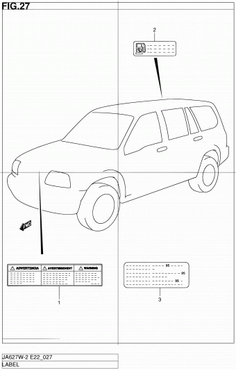 Grand Vitara XL-7 JA627 Z2T