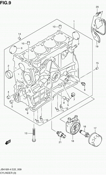 Grand Vitara JB419 JB419XD-4 (E02,E22,E53)