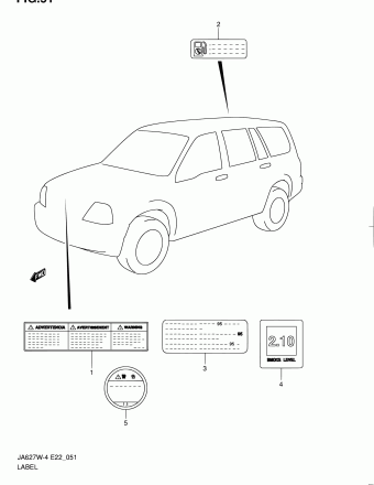 Grand Vitara XL-7 JA627 JA627W-4