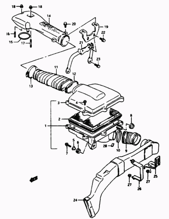 Vitara/Sidekick SE416 SE416 (E03,E33:MY 1990)