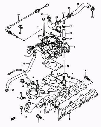 Vitara/Sidekick SE416 SE416 (E03,E33:MY 1990)