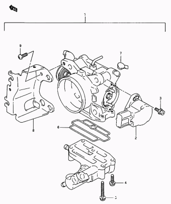 Vitara/Sidekick SE416 SE416 (E03,E33:MY 1995)