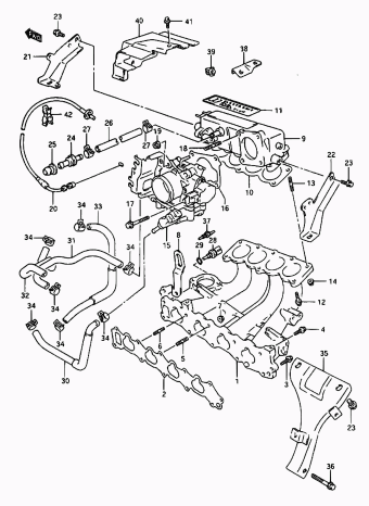 Vitara/Sidekick SE416 SE416 (E03,E33:MY 1995)