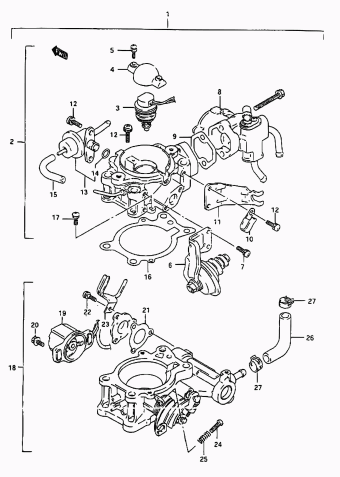 Vitara/Sidekick SE416 SE416 (E03,E33:MY 1995)