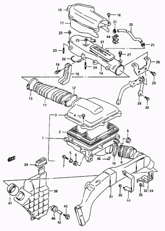 Vitara/Sidekick SE416 SE416 (E03,E33:MY 1995)