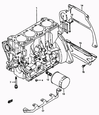 Vitara/Sidekick SE416 SE416 (E03,E33:MY 1991)