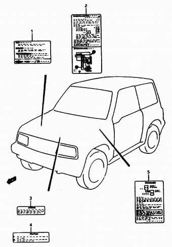 Vitara/Sidekick SE416 SE416 (E03,E33:MY 1991)