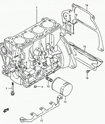 Vitara/Sidekick SE416 SE416 (E03,E33:MY 1995)